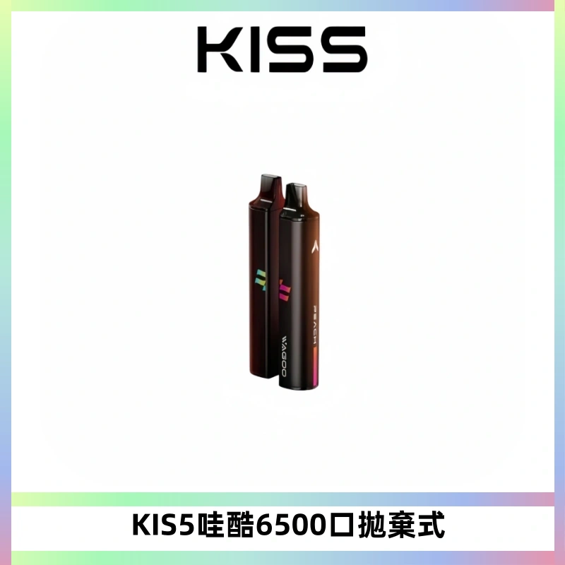 KIS5WAGOO哇酷6500口拋棄式 | 自由混搭雙口味 | 雙芯組合